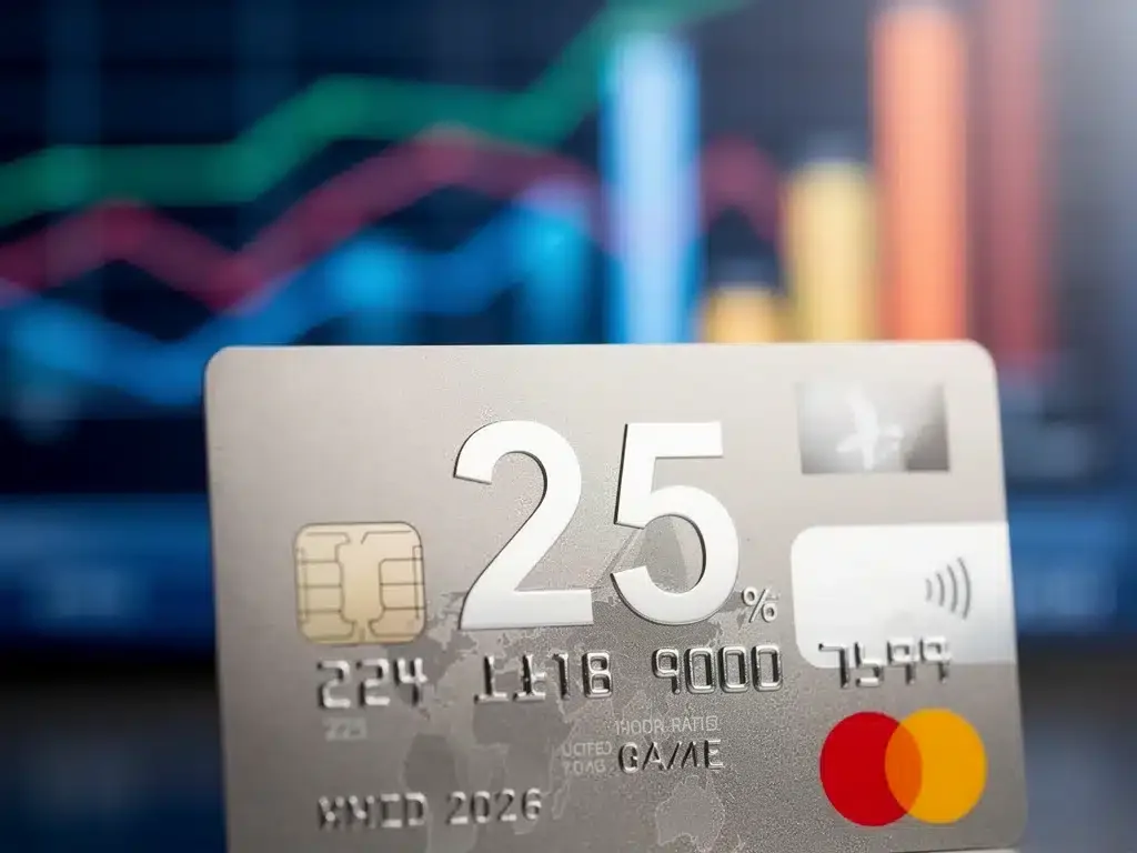 Credit card with 25% cap overlay, financial regulation