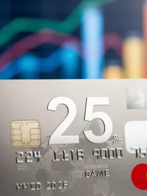 Credit card with 25% cap overlay, financial regulation