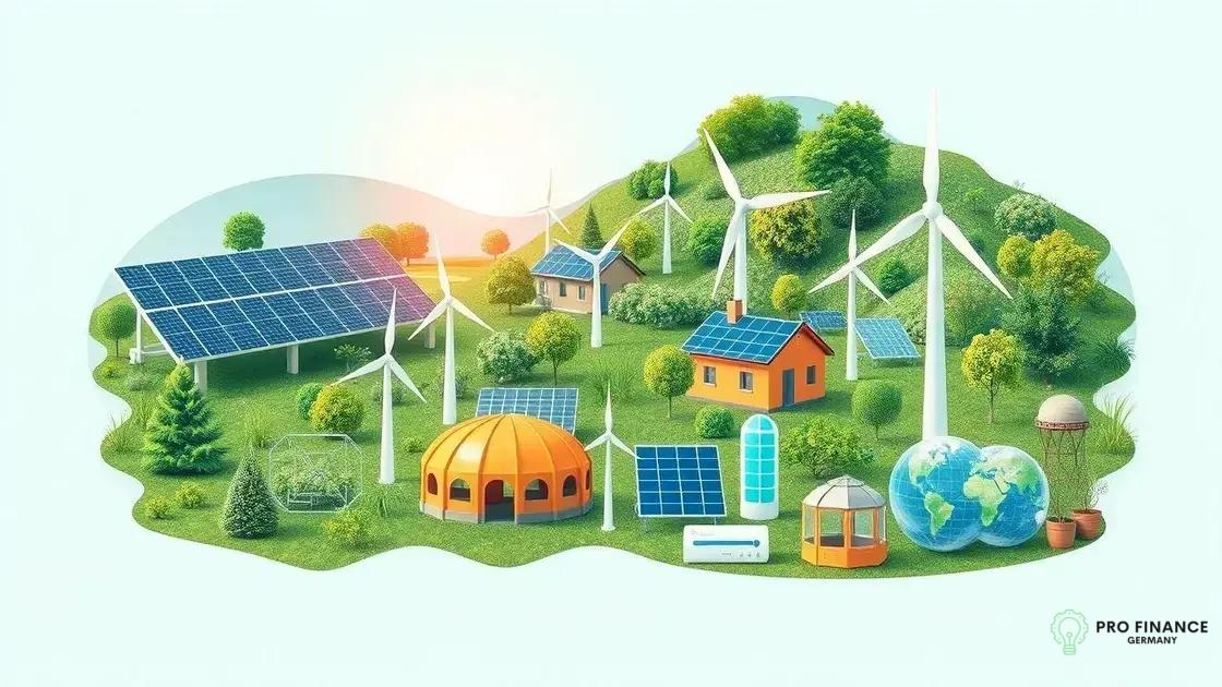 Current trends in green energy investment