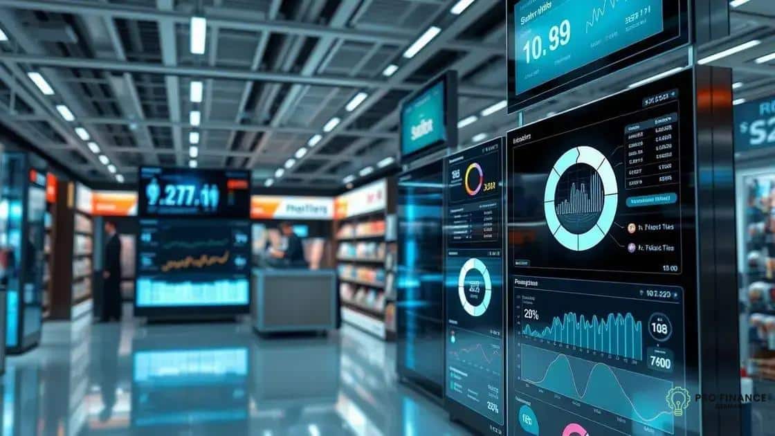 Trends observed in retail store metrics