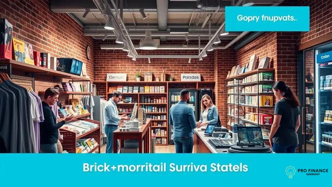Strategies for brick-and-mortar survival